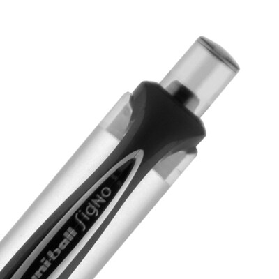 uniball 207 Impact RT Retractable Gel Pens, Bold Point, 1.0mm, Black Ink (65870)