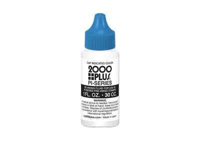 2000 Plus® PI Refill Ink, Blue, 1 oz.