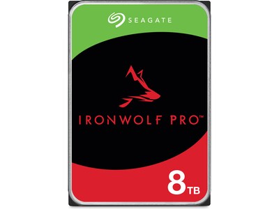 Seagate IronWolf Pro 8TB 3.5 SATA III Internal Hard Drive (ST8000NT001)
