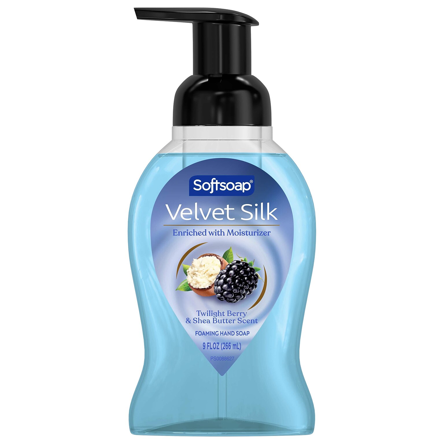Softsoap Velvet Silk Antibacterial Foaming Hand Soap, Twilight Berry & Shea Butter Scent, 9 oz. (61052556)