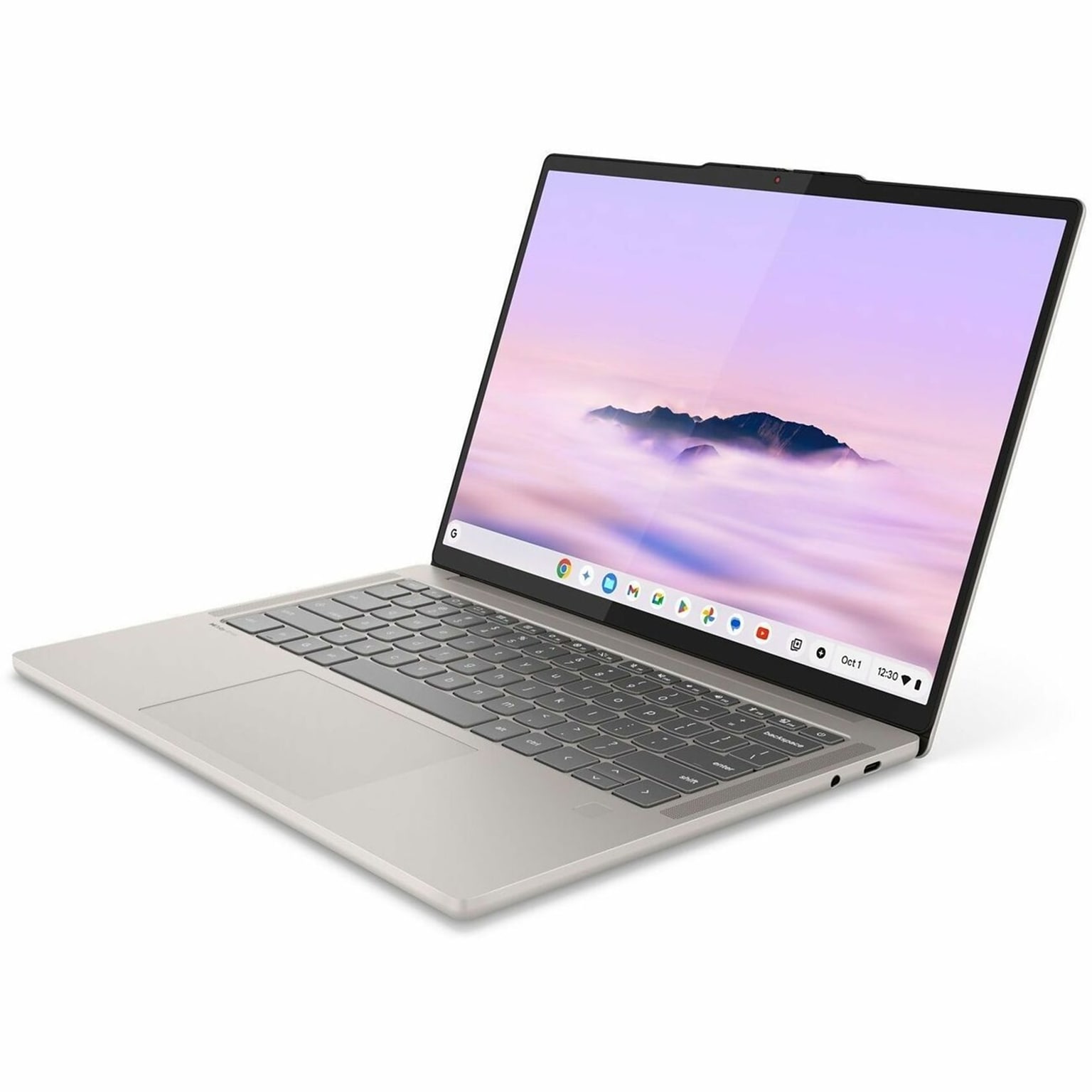 Lenovo Chromebook Plus 14 OLED Touchscreen AI Chromebook, MediaTek Kompanio Ultra 910 2.0 Ghz, 16GB RAM, ChromeOS