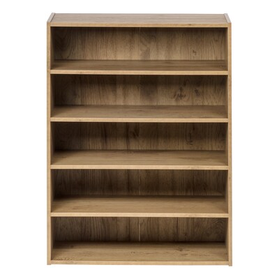 Iris 31.51 5-Shelf Bookcase, Brown (596986)