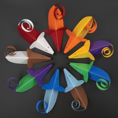 Tru-Ray 9" x 12" Construction Paper, Assorted Colors, 40 Sheets/Pad, 6 Pads/Bundle (PAC6592-6)