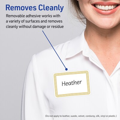 Avery Laser/Inkjet Rectangle Multipurpose Labels, 2-1/3" x 3-3/8", White, 80/Pack (S00-EXZ)