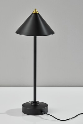 Adesso Ritchie LED Table Lamp, Black (2601-01)