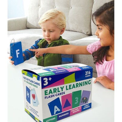 Carson Dellosa Education Early Learning Flash Cards, 224/Pack (CD-734106)