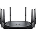 MSI RadiX AX6600 Tri Band MU-MIMO WiFi 6 Gaming Router, Black (RADIXAX6600)