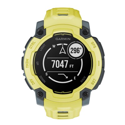Garmin Instinct E GPS Smartwatch, Electric Lime & Twilight, 45mm (GRM0293301)