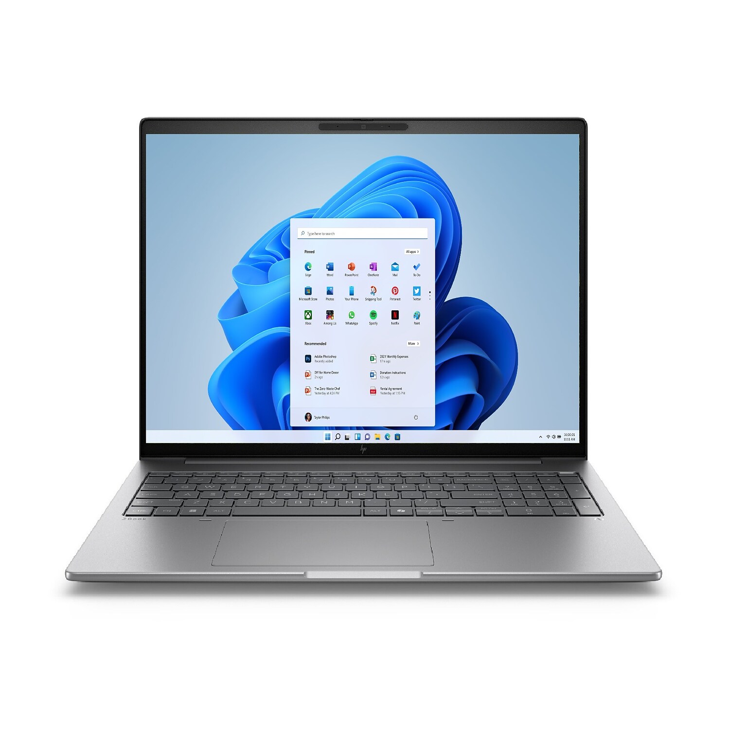 HP ZBook 8 G1i 14 Laptop, Intel Core Ultra 7 255H, 16GB RAM, 256GB SSD, Windows 11 Pro, Meteor Silver (D06J8AT#ABA)