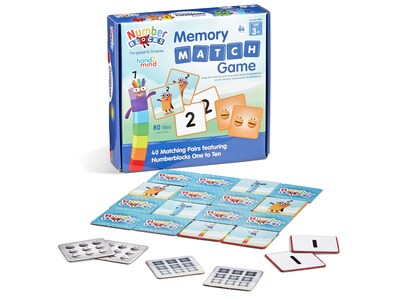 hand2mind Numberblocks Memory Match Game (95399)