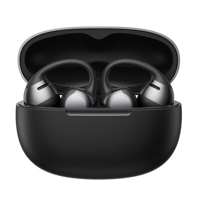Shokz OpenDots ONE TWS Wireless Open-Ear Clip-on Earbuds & Charging Case, Bluetooth, Black (E310-ST-BK-US)