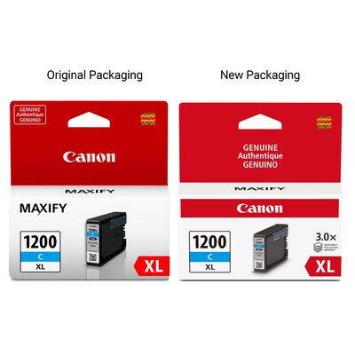 Canon PGI-1200 XL Cyan High Yield Ink Cartridge  (9196B001)
