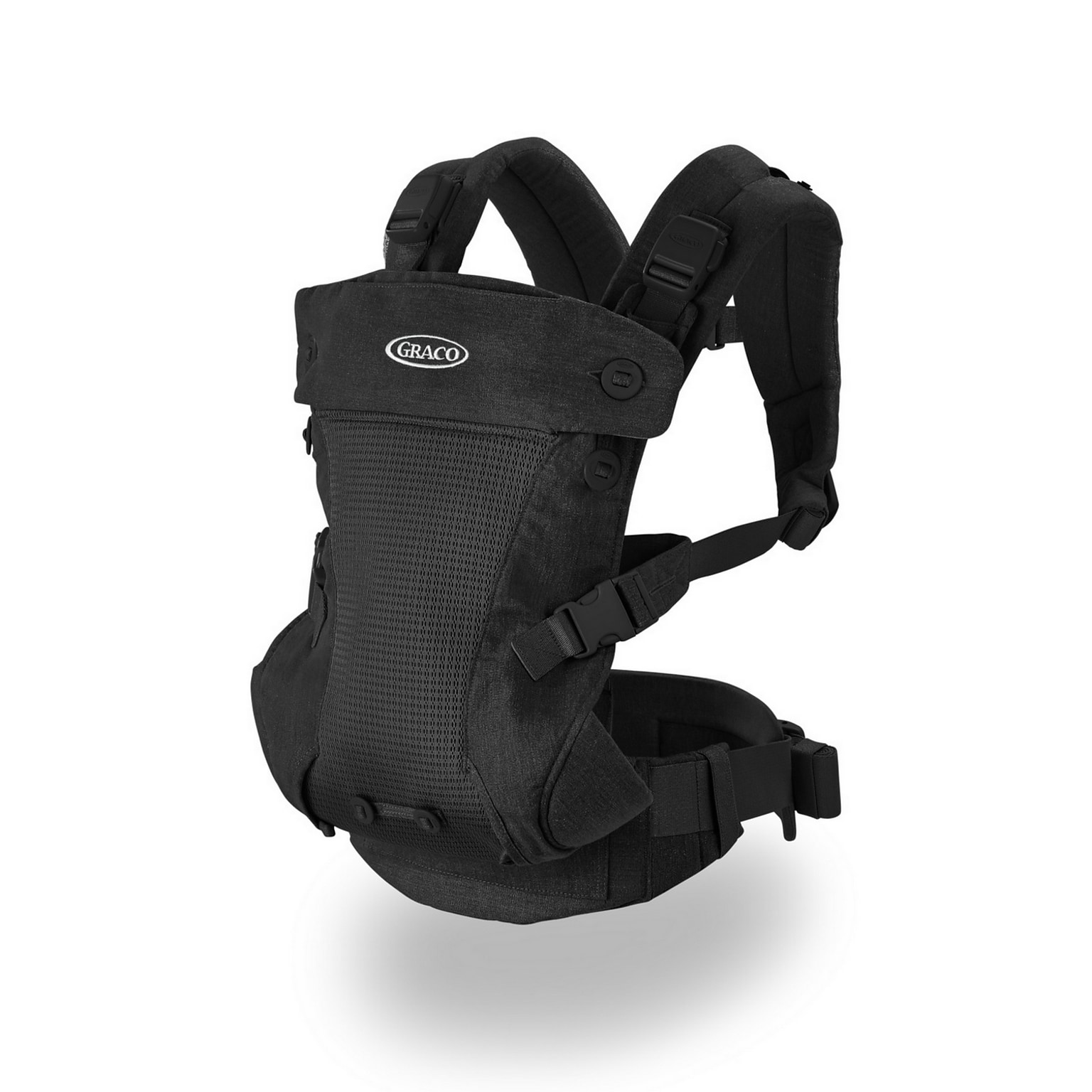 Graco Cradle Me 4-in-1 Carrier, Onyx Black (2121149)