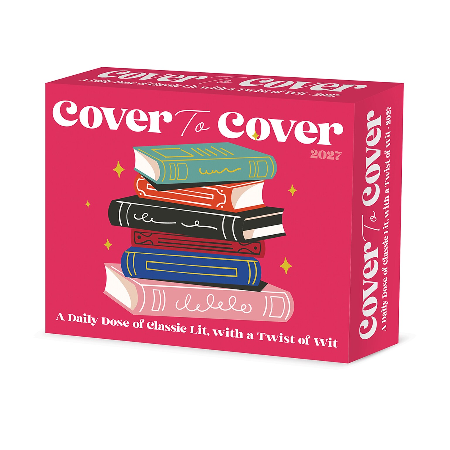 2027 Willow Creek Cover to Cover 6.2 x 5.4 Daily Day-to-Day Calendar, Assorted Colors (63361)