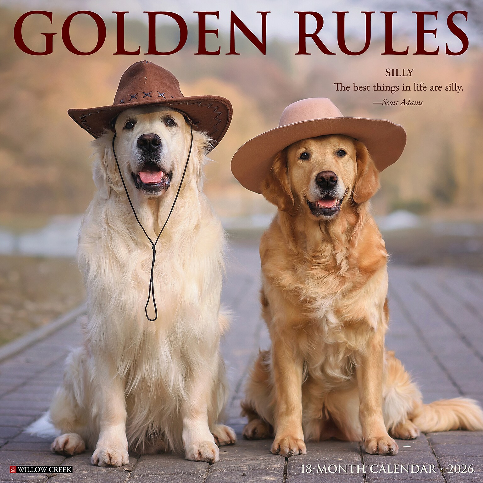 2026 Willow Creek Golden Rules 12 x 12 Monthly Wall Calendar (51290)