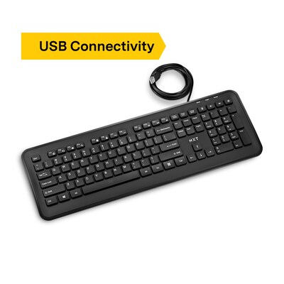 NXT Technologies™ Keyboard, Black (NX60880)