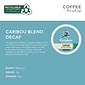 Caribou Coffee Caribou Blend Decaf Coffee, Medium Roast, 0.41 oz. Keurig® K-Cup® Pods, 24/Box (6995)