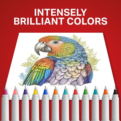 Sharpie Permanent Markers, Ultra Fine Tip, Assorted, 8/Pack (37600)