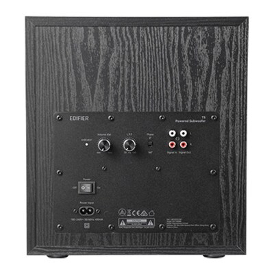 Edifier T5 Powered 70-Watt 8"  Subwoofer, Black (4004599)