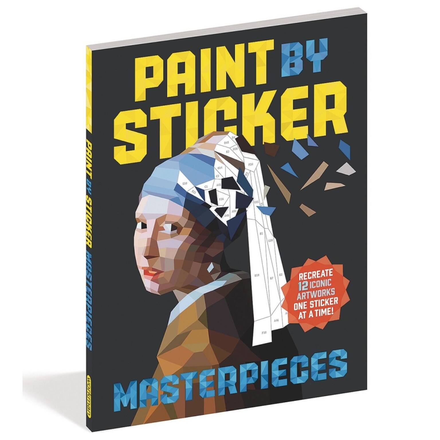 Workman Paint by Sticker Masterpieces Activity Book (PS1435)