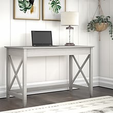 Bush Furniture Key West 48W Writing Desk, Linen White Oak (KWD148LW-03)