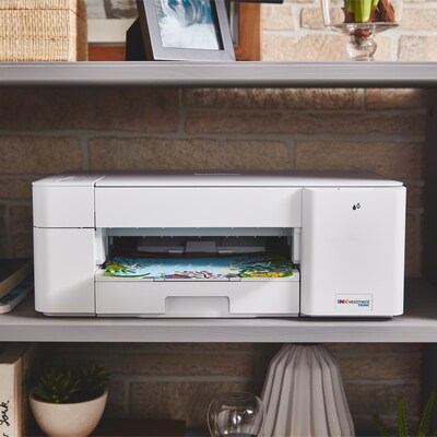 Brother INKvestment Tank MFC-J1205W Wireless Color Inkjet Printer, All-In-One Supertank, Print, Scan, Copy