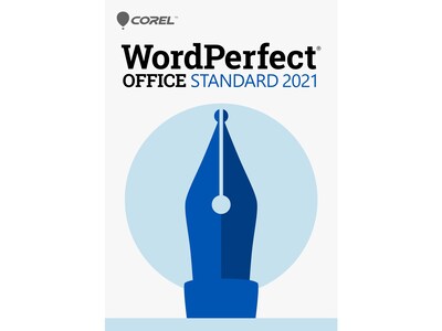 Corel WordPerfect Office Standard 2021 Upgrade for 1 User, Windows, Download ( ESDWP2021STDEFUG)