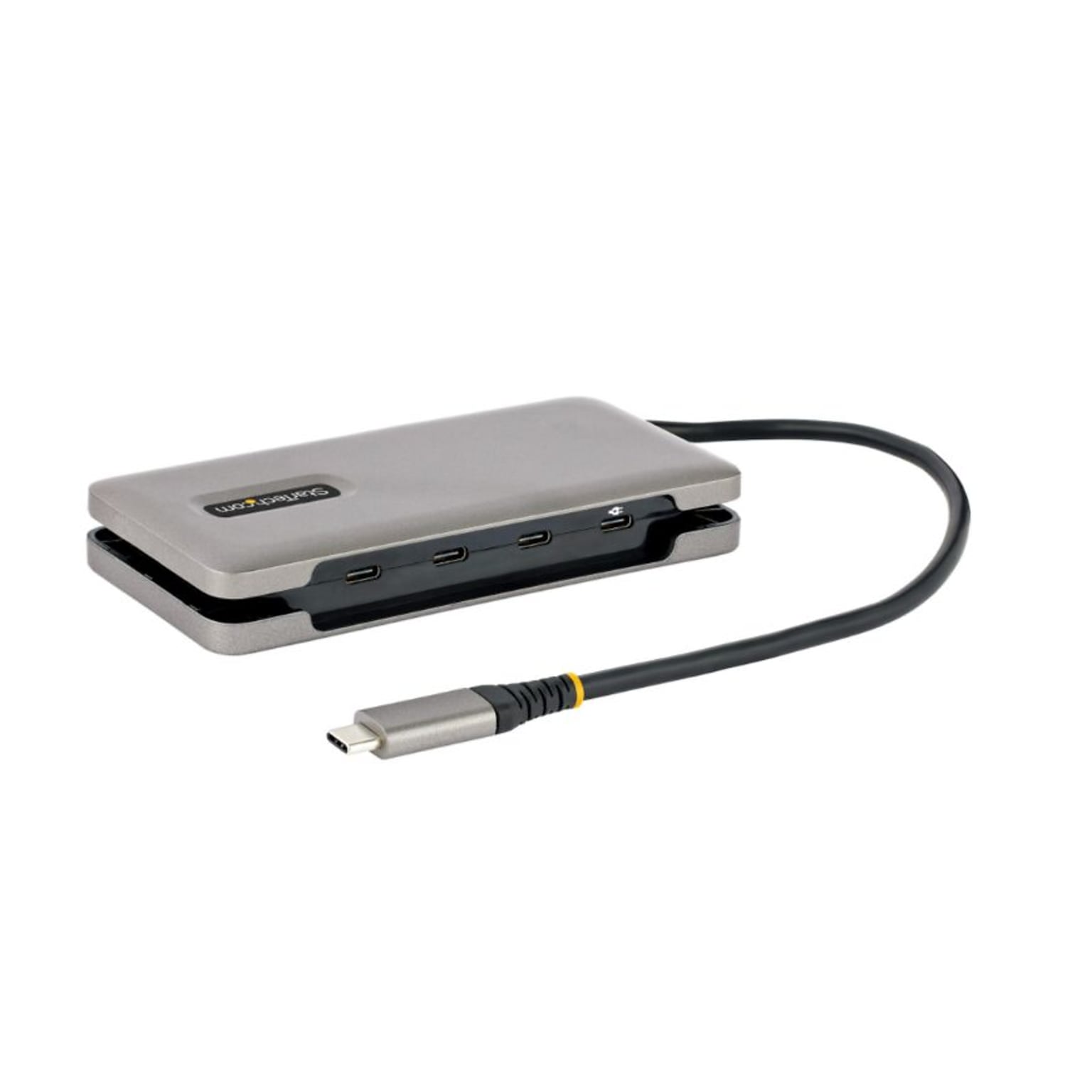 StarTech Portable 12.6 4-Port USB-C Hub with 100W Power Delivery, Gray (HB31CM4CPD3)