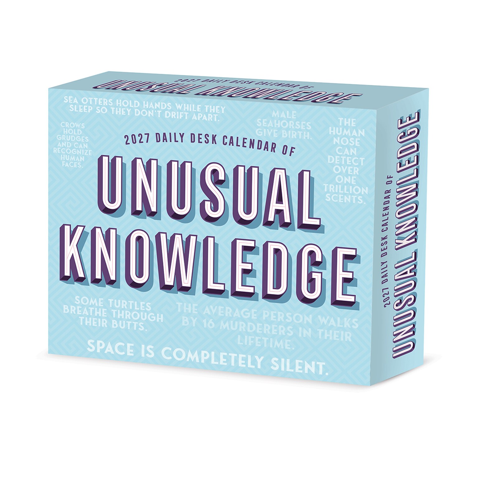 2027 Willow Creek Daily Desk Calendar of Unusual Knowledge 5.4 x 6.2 Day-to-Day Calendar (64986)