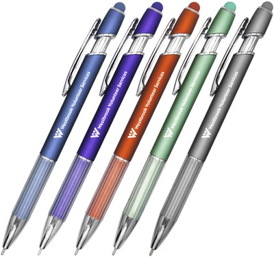 Custom Ultima Comfort Luster Stylus Gel Pen