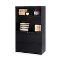 Hirsh Industries® Combo Bookshelf/Lateral File Cabinet, 2 Shelves (1 Adjustable), 2 Letter/Legal Dra