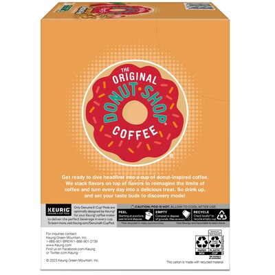 The Original Donut Shop Caramel Apple Pie Coffee Keurig® K-Cup® Pods, Light Roast, 24/Carton (5000355500)