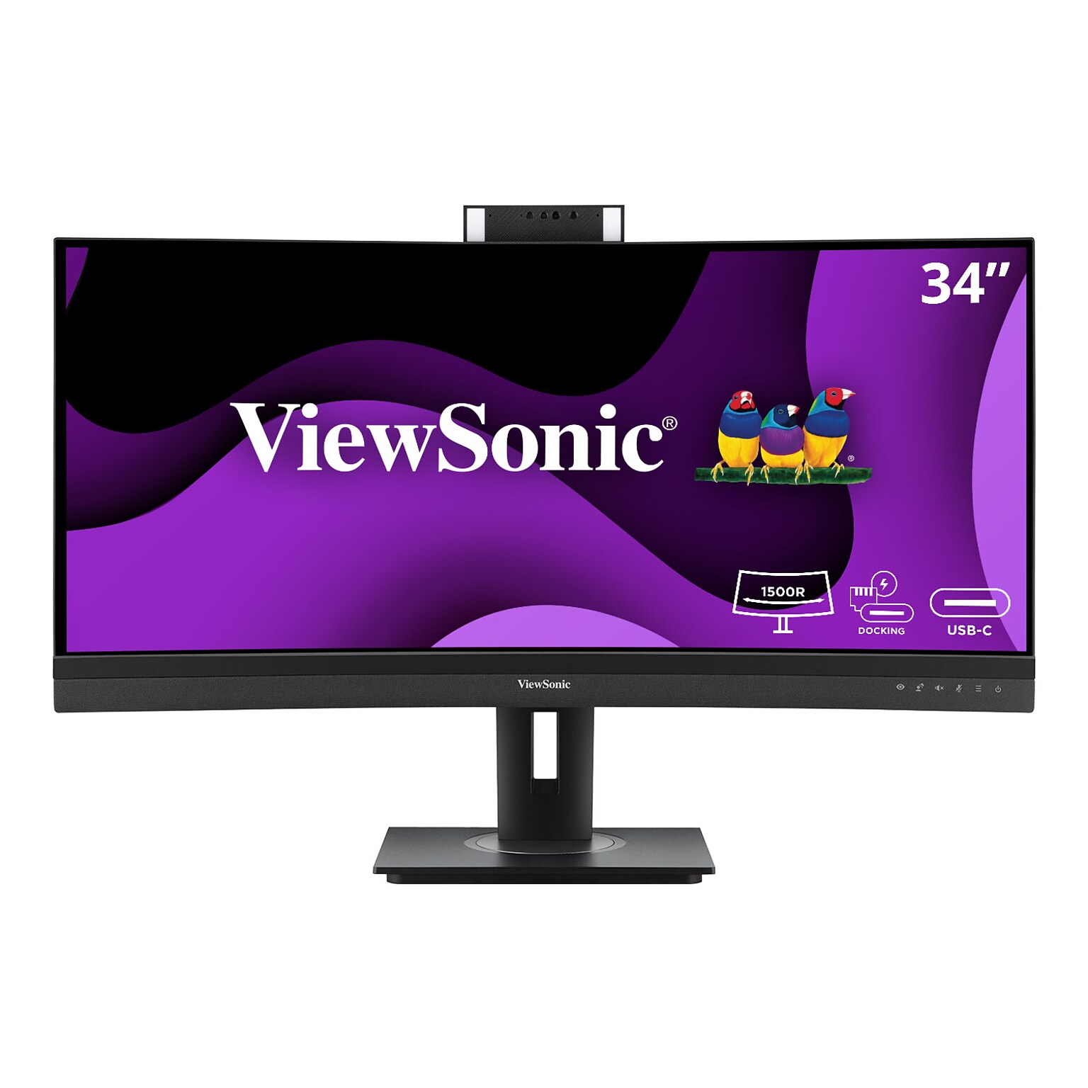 ViewSonic 34 Curved 100Hz LED Monitor, Black (VG3457CV)