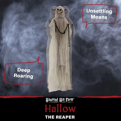 Haunted Hill Farm 6.25 Animated Reaper (HHRPR-10FLSA)