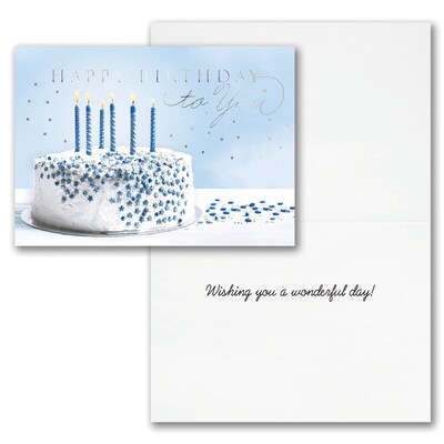7 7/8" x 5 5/8" Birthday Assortment Cards, with Envelopes