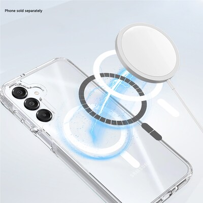 SaharaCase Venture Wallet for Galaxy A16 5G, Shock Absorbing, Clear/Scorpion Black (CP00723)