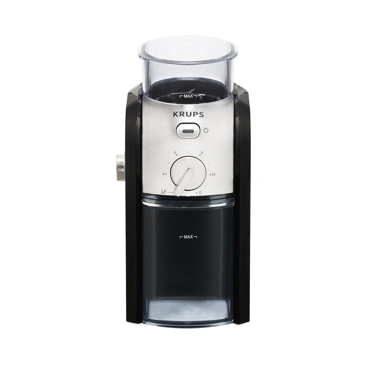 Krups Burr Coffee Grinder, Black (GVX212)