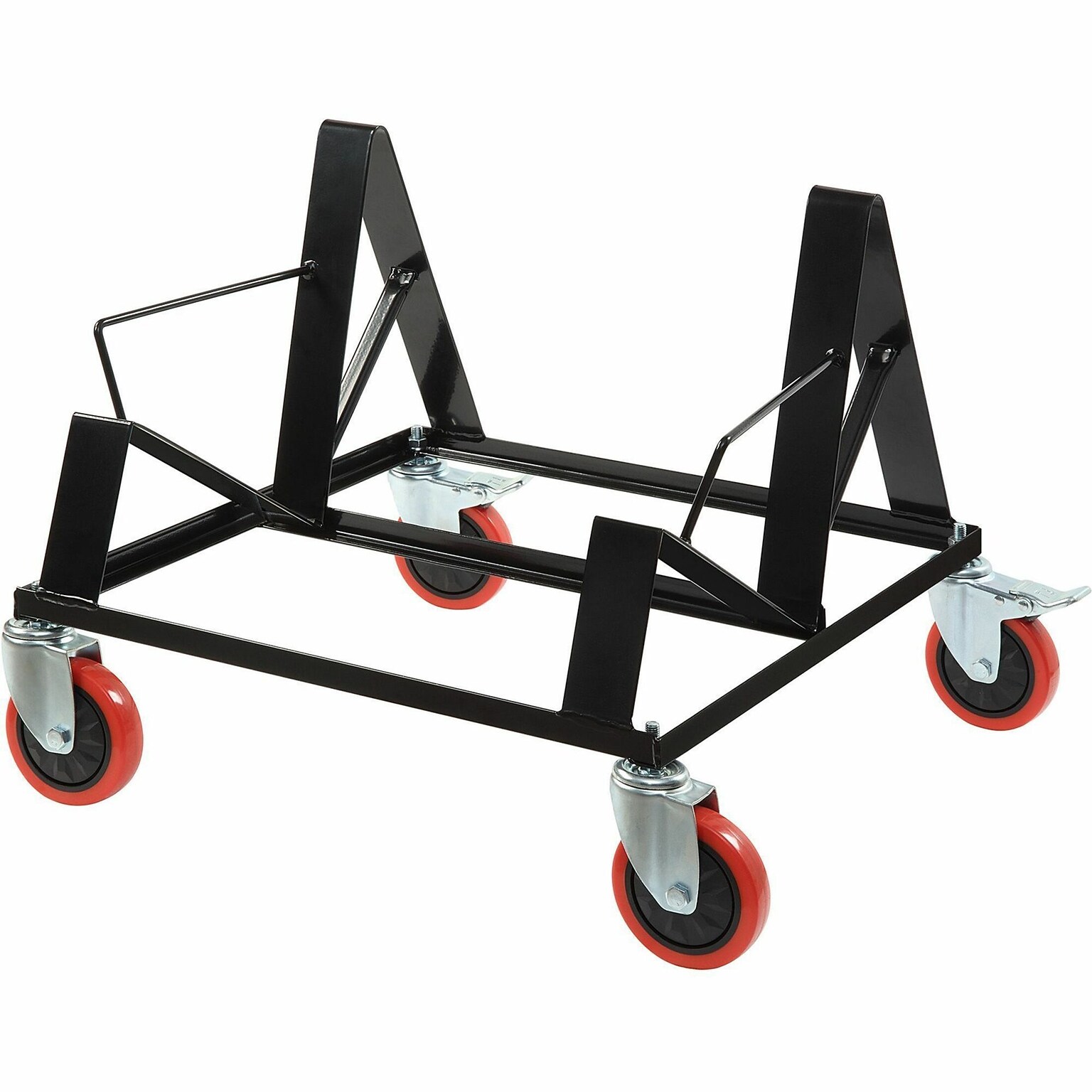Lorell Steel Stack Chair Dolly, Black (LLR62538)