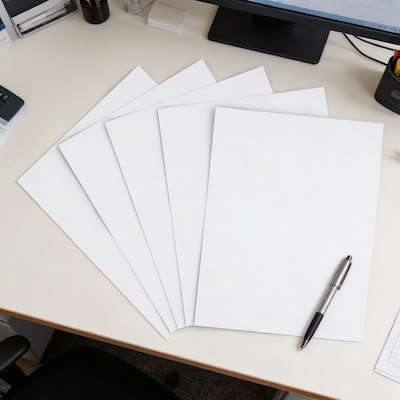 Quill Brand® Cover Stock Paper, 11 x 17, White, 250 Sheets