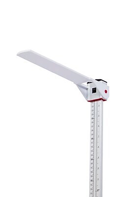 Viva Comfort Wall Mountable Stadiometer Height Measuring Rod, White (ADIME907-02-MK)