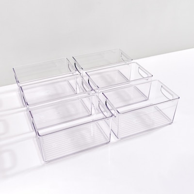 iDESIGN PET Organizer, Clear, 6/Set (95585N)