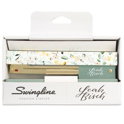 Swingline Leah Bisch Desktop Stapler, 20-Sheet Capacity, Wildflowers (S700034)