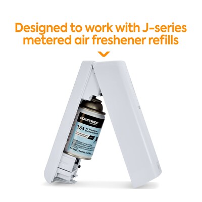 Coastwide Professional™ J-Series Air Freshener & Deodorizer Spray Dispenser (CWJMAF-W)