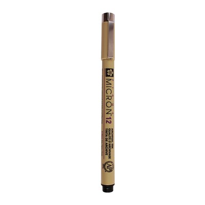 Sakura Pigma Micron Pen , Fineliner, Black Ink, 6/Pack (SAKXSDK1249-6)