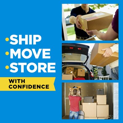 Scotch Heavy Duty Packing Tape with Dispenser, 1.88" x 54.6 yds., Clear (3850-RD)