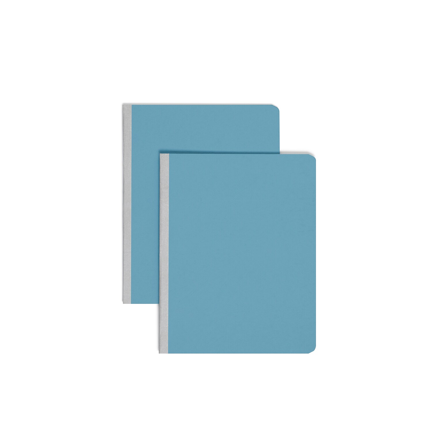 Smead Premium Pressboard 2-Prong Report Cover, Letter Size, Blue (81052)