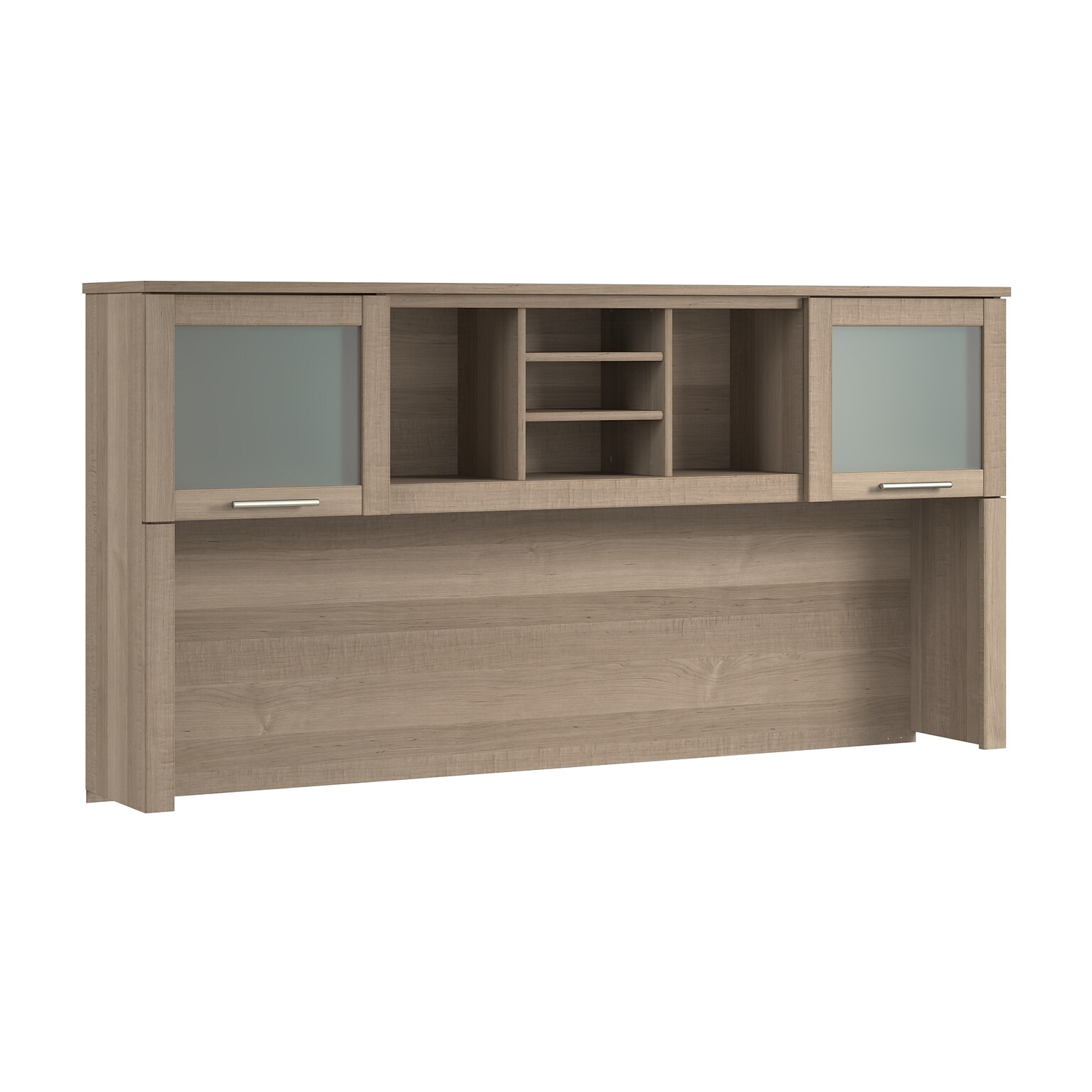 Bush Home Somerset 72W Desktop Hutch, Ash Gray (WC81611)