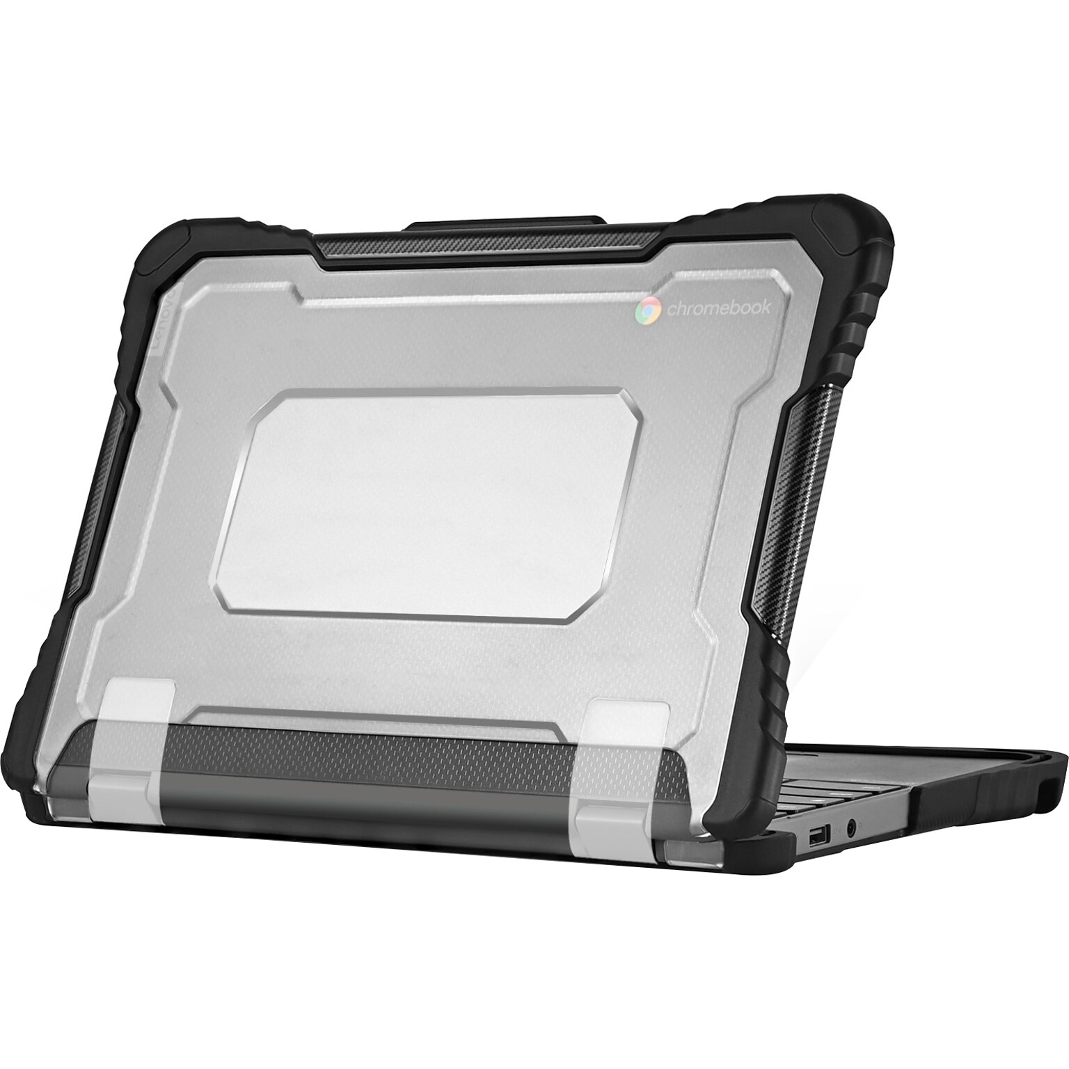 TechProtectus ShockProof 11.6 Laptop Case for Lenovo 300e/300w Gen 4 Chromebook, Shock-Absorbing, Black (TP-LN300EW-G4)