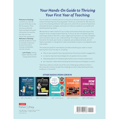 Corwin Welcome to Teaching! (COR9781071904138)