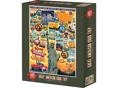 Willow Creek Great American Road Trip 1000-Piece Jigsaw Puzzle (49335)